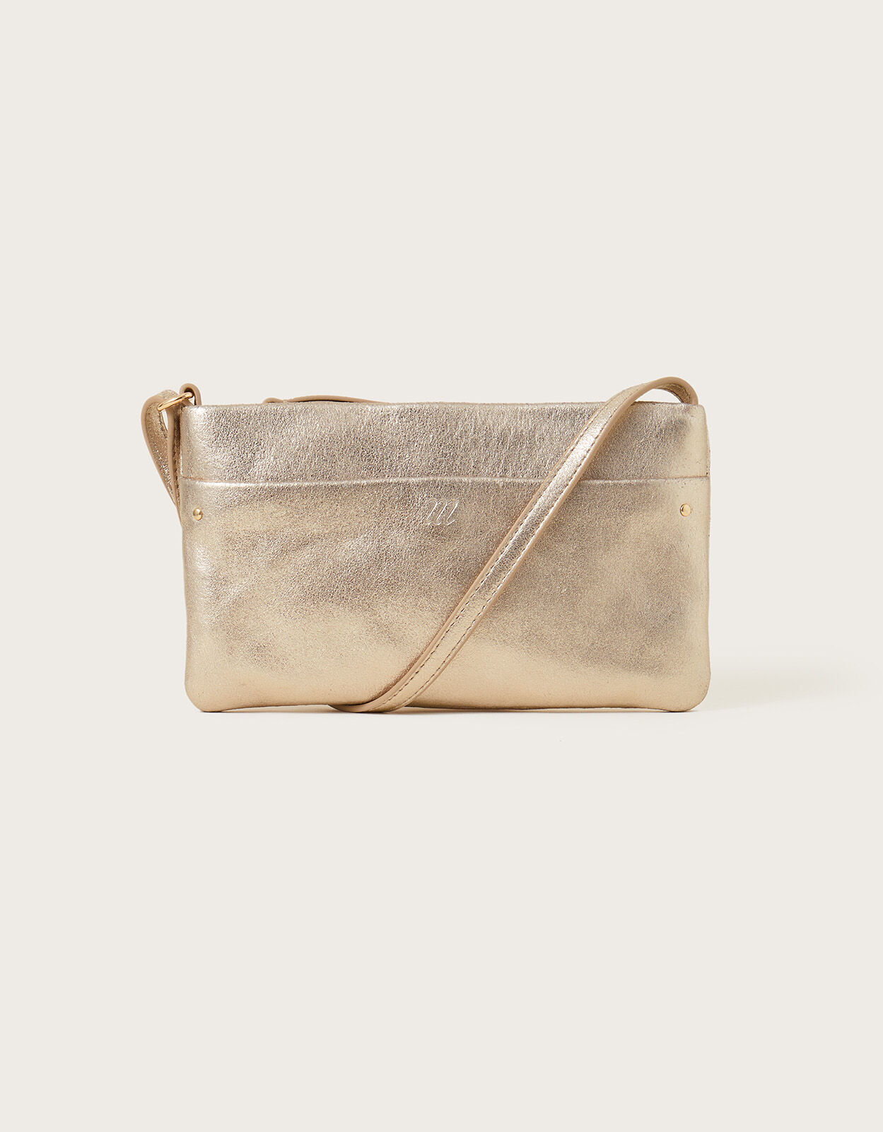 Gold cross body bag uk online