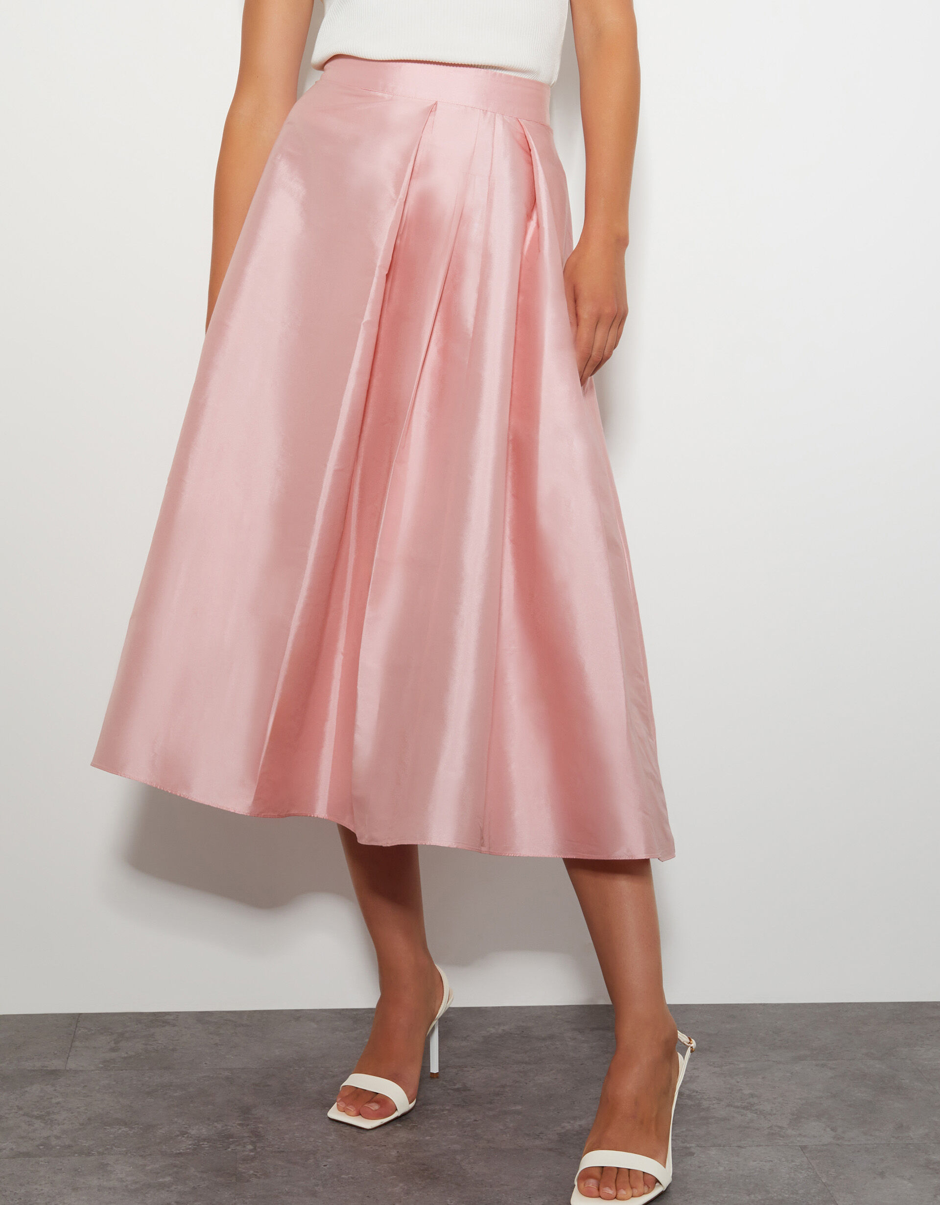 Pink midi skirt 30 outlet