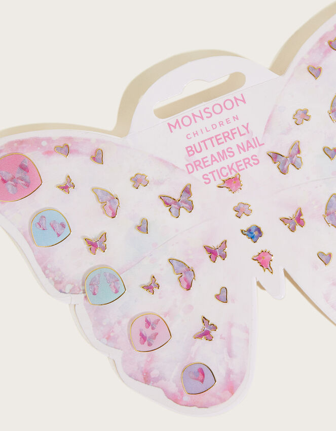 Flutter Butterfly Nail Stickers, , large
