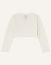 Baby Niamh Cardigan, Ivory (IVORY), large
