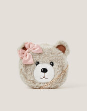 Fluffy Teddy Bear Bag, , large
