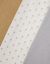 3-Pack Glitter Spot Tights, Multi (MULTI), large