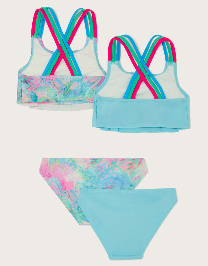 2-Pack Splash Print Bikini Sets, Multi (MULTI), large
