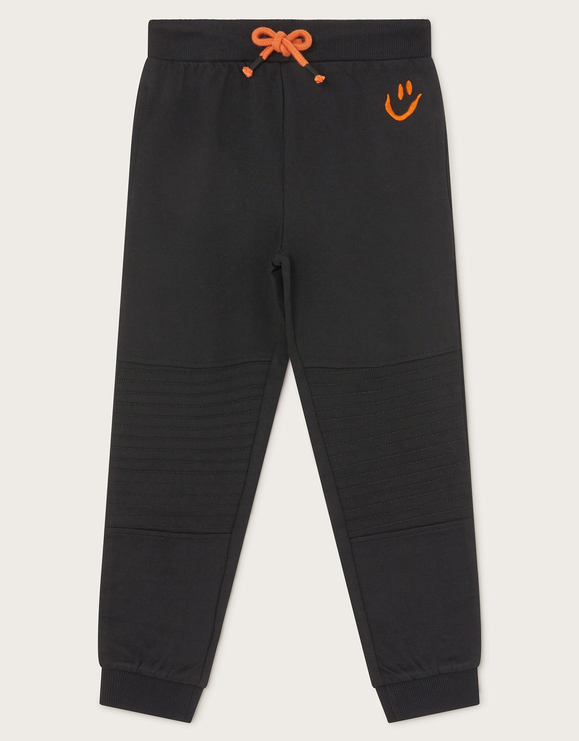 Reinforced Knee Joggers Black Boys Trousers Jeans Monsoon UK