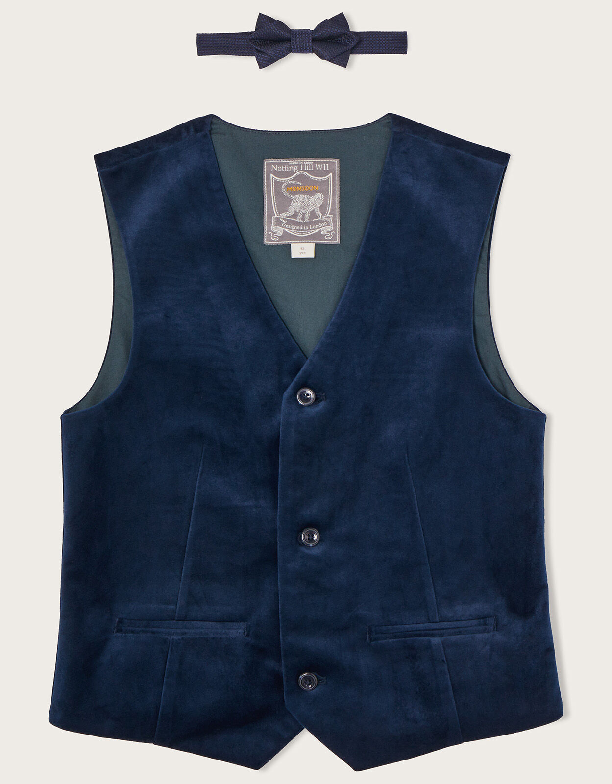 Boys waistcoat and bow tie on sale