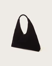 Velvet Embroidered Bag, , large