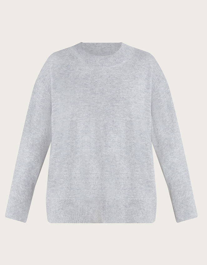 Claire Cashmere Jumper, Grey (GREY), large