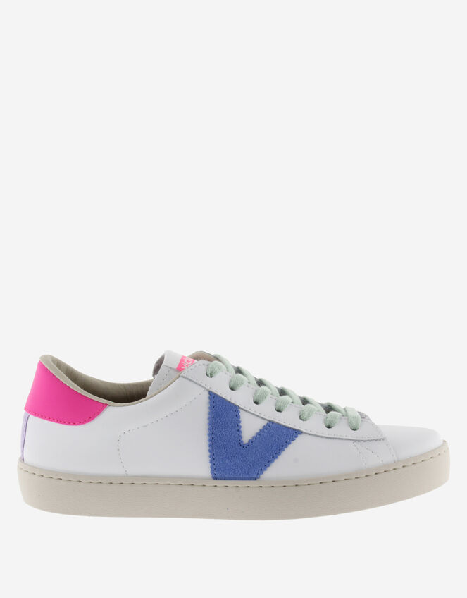 Victoria Berlin Neon Trainers, Blue (BLUE), large