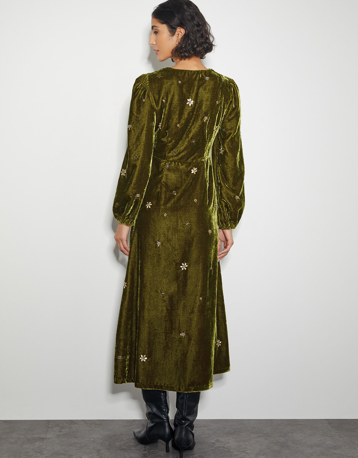 Monsoon embellished dresses clearance