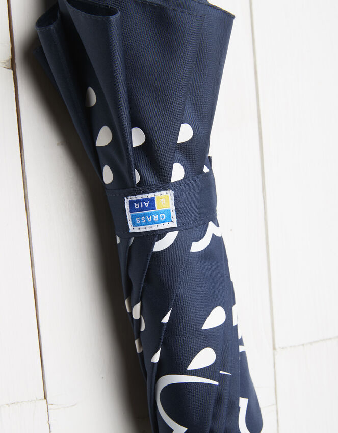 Grass and Air Colour-Revealing Umbrella, Blue (NAVY), large