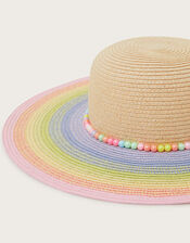 Ombre Floppy Hat, Multi (MULTI), large