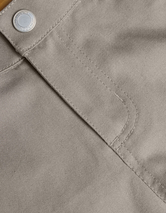 Chino Easy Fastening Shorts, Grey (GREY), large