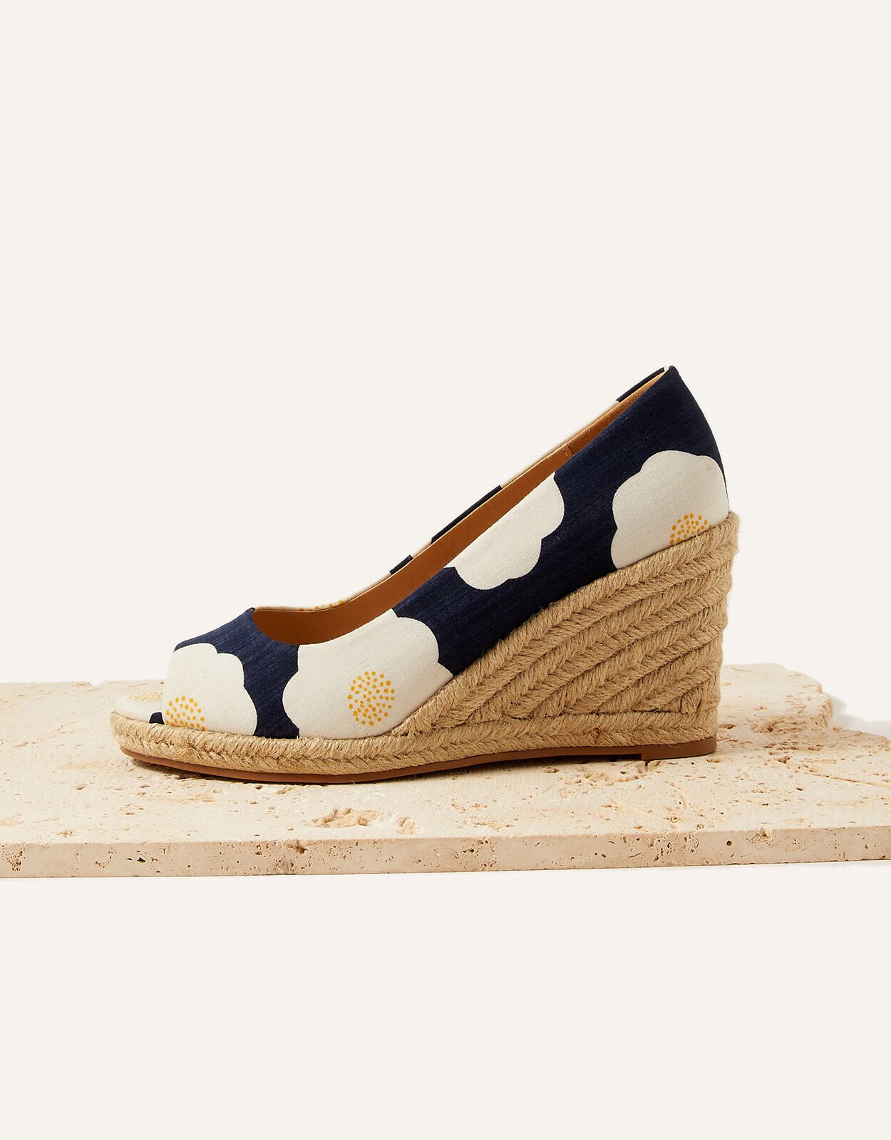 Espadrille wedges open sales toe