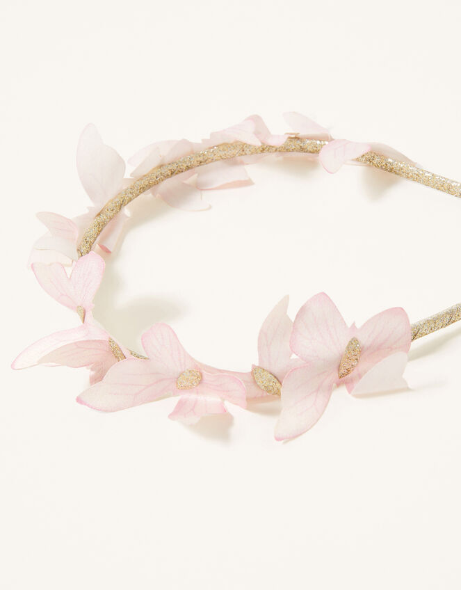 Flutter Butterfly Glitter Headband, , large