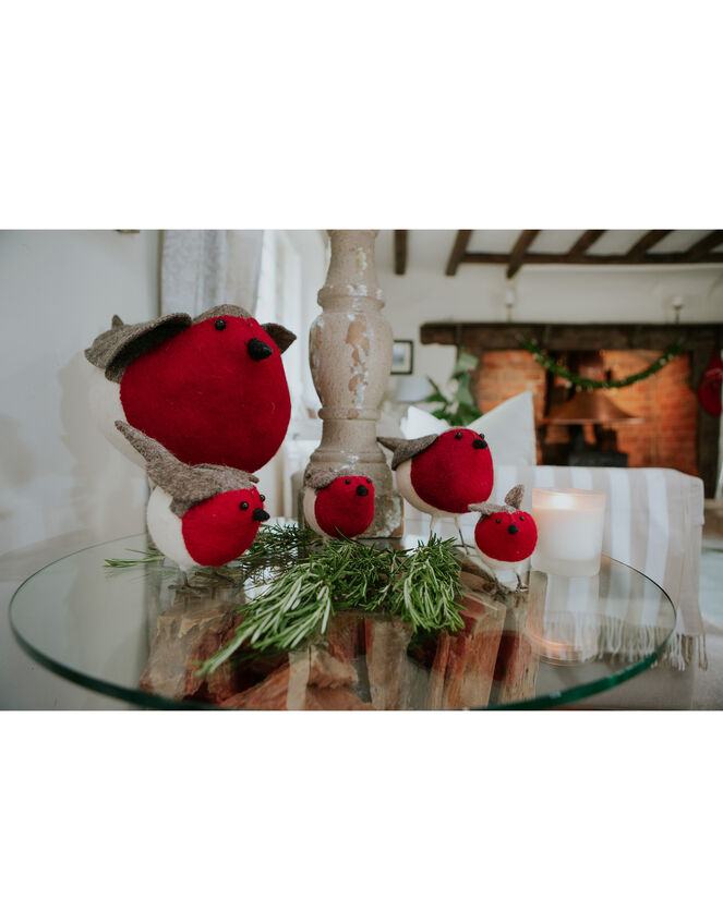 Fiona Walker Small Velvet Robin, , large