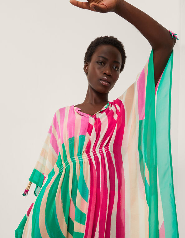 Georgia Stripe Kaftan, , large