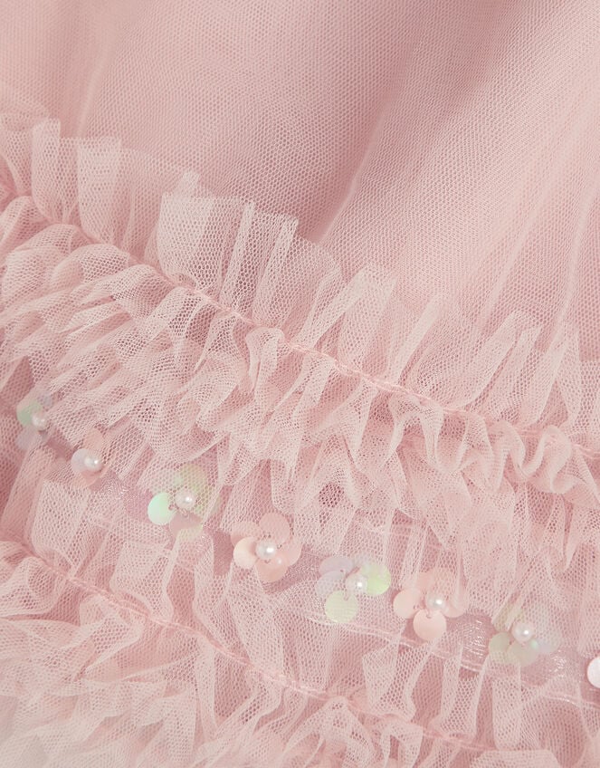 Carolyn Embellished Ruffle Skirt, Pink (PINK), large