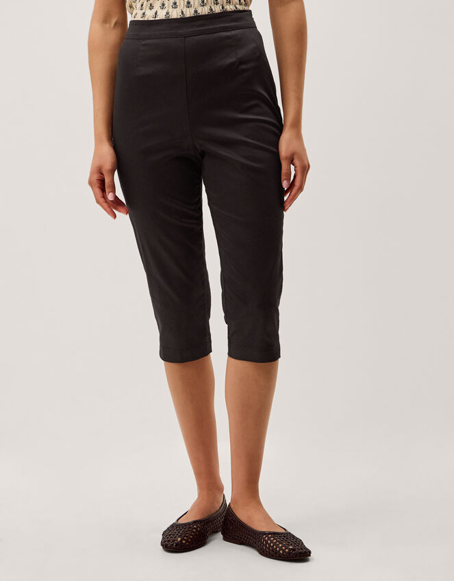 Catalina Capri Trousers, Black (BLACK), large