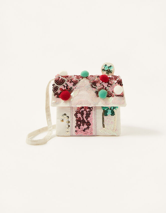 Candy House Sequin Bag, , large