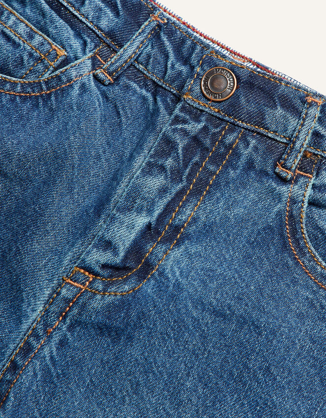 Denim Shorts, Blue (BLUE), large
