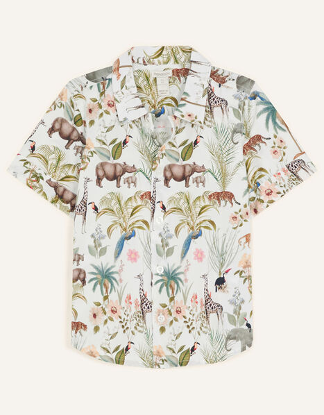 Safari Short Sleeve Shirt Multi, Multi (MULTI), large