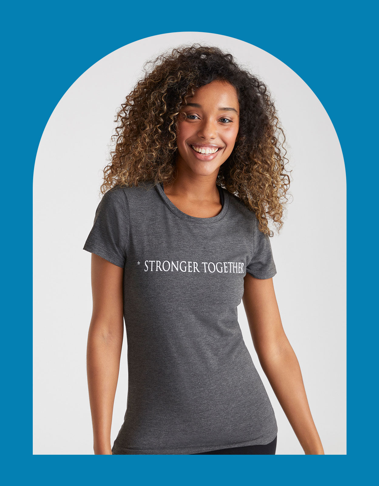 Grey t shirt combination for girls shop