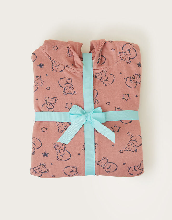 Koala Print Onesie, Pink (PINK), large