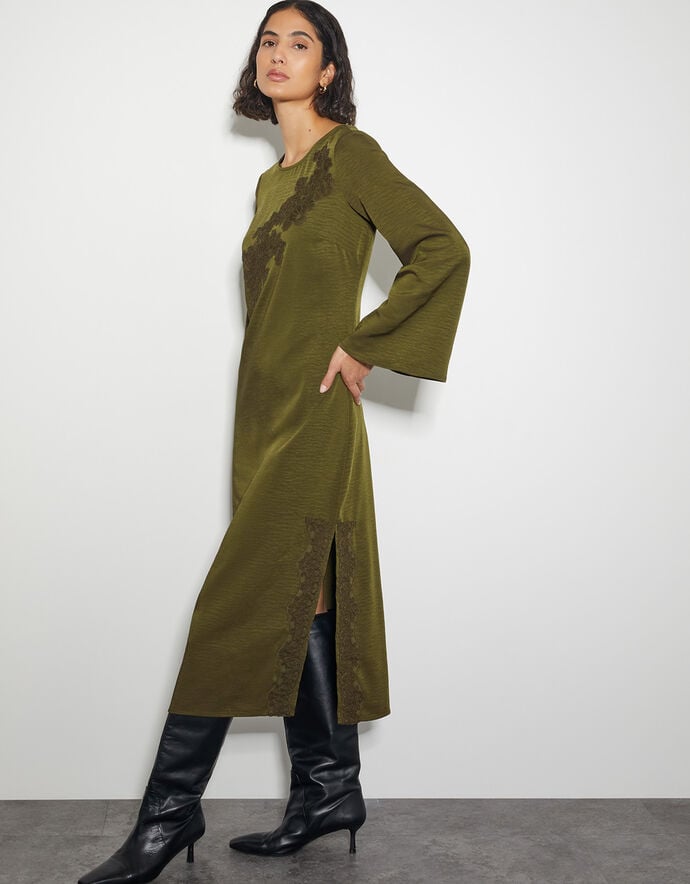 Yen Ls Long Dress Fern Green