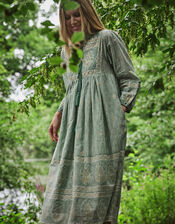 Dilli Grey Priya Dress, Green (GREEN), large