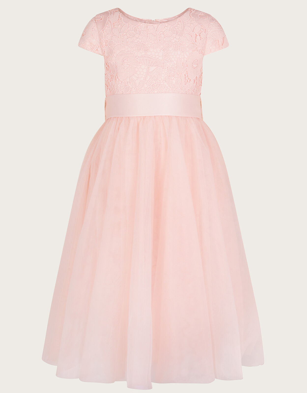 Girls blush discount maxi dress