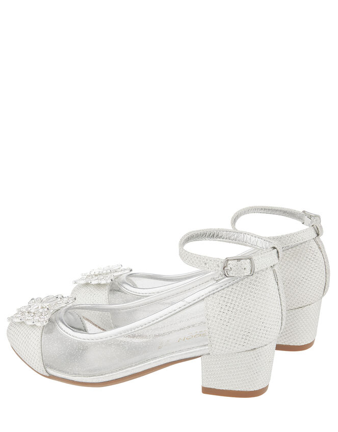 Larissa Butterfly Princess Shoe, Silver (SILVER), large
