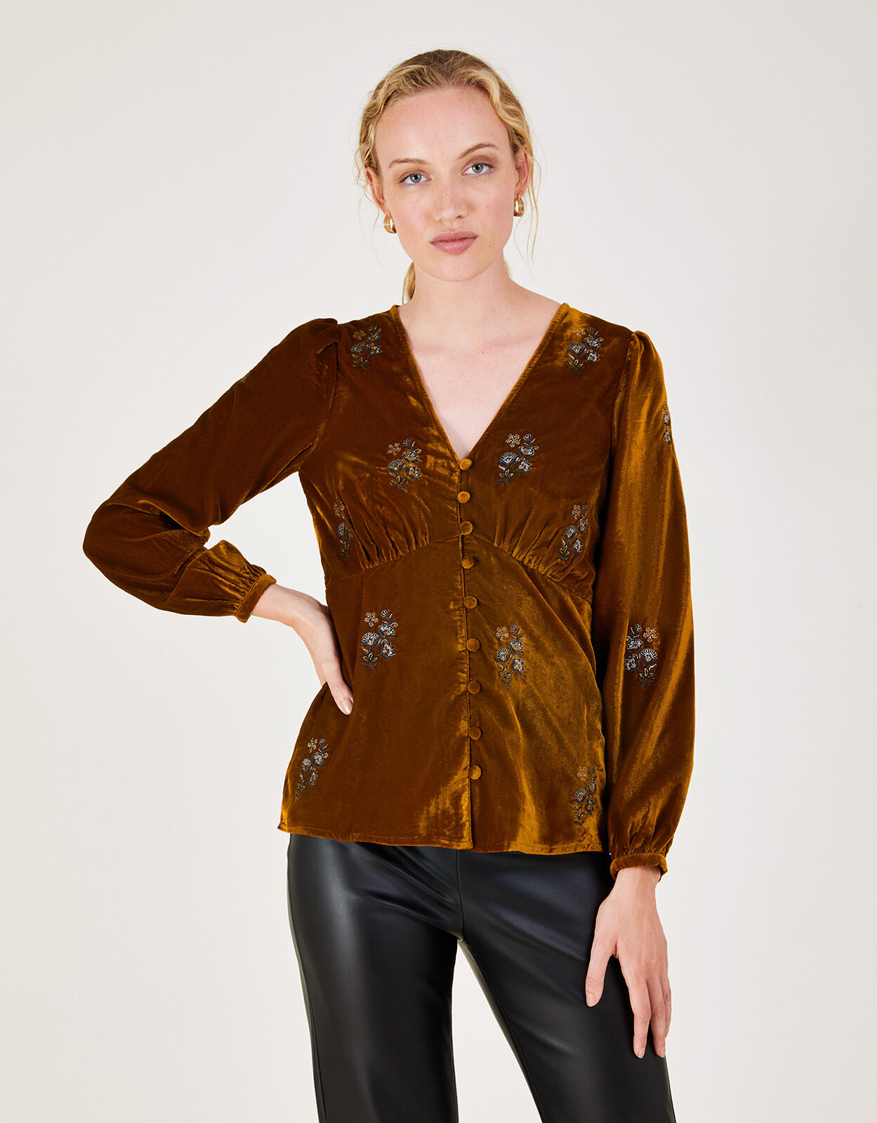 Ladies velvet clearance tops uk