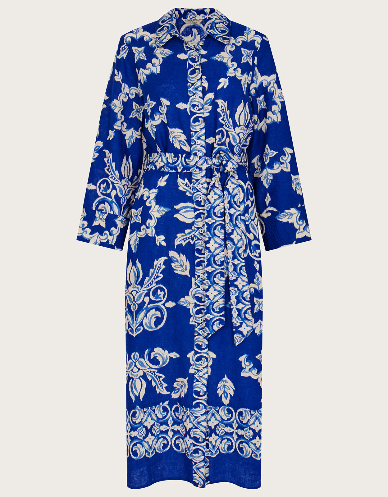 Monsoon blue shirt dress new arrivals