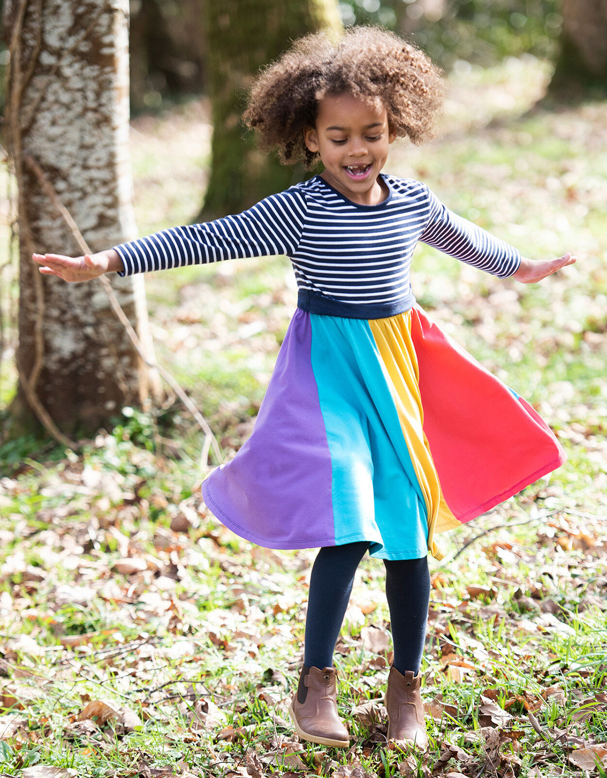 Lemon loves lime shop rainbow twirl dress