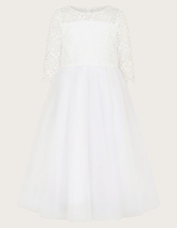 Alberta Communion Maxi Dress, White (WHITE), large