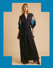 Tallulah and Hope Gloria Maxi Dress, Blue (NAVY), large