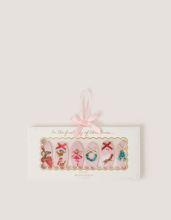 Christmas Hair Clips Gift Set, , large