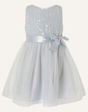 Baby Sequin Sparkle Dress, Grey (GREY), large