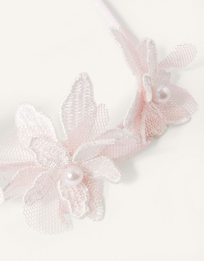 Lucy Lacey Bridesmaid Headband, , large