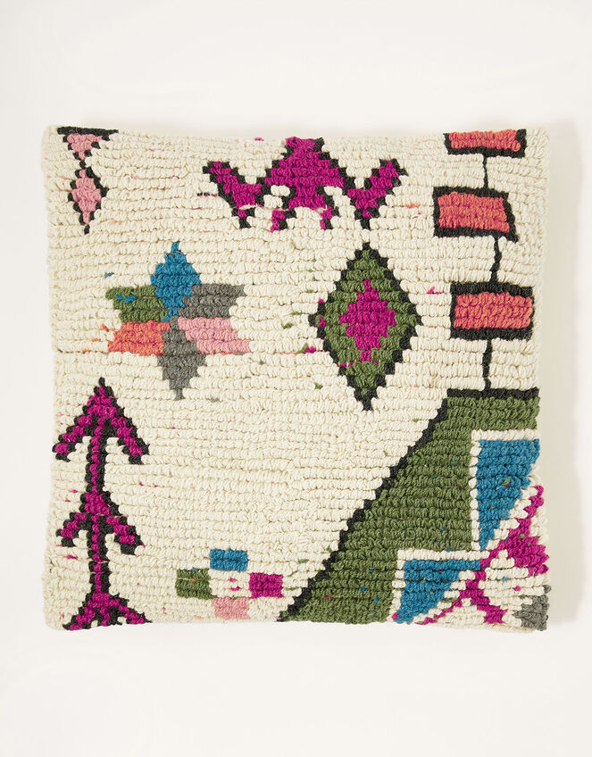 Aztec Block Cushion, , large