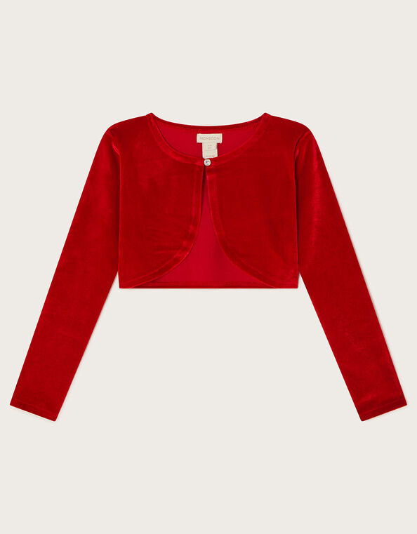 Velvet Niamh Cardigan, Red (RED), large