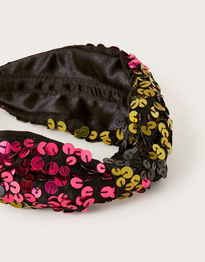 Disco Sequin Headband, , large
