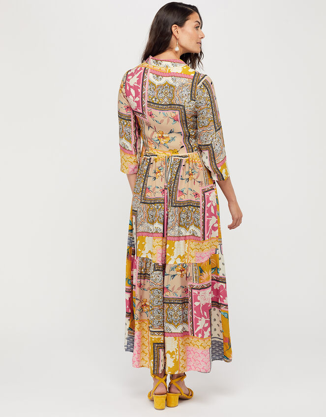 Scandi Print Shirt Dress, Ivory (IVORY), large