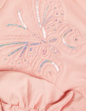 Butterfly Crop Sweater, Pink (PINK), large