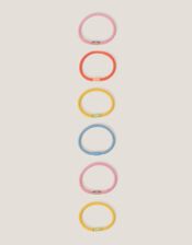 6-Pack Mix Pastel Hair Bands, , large