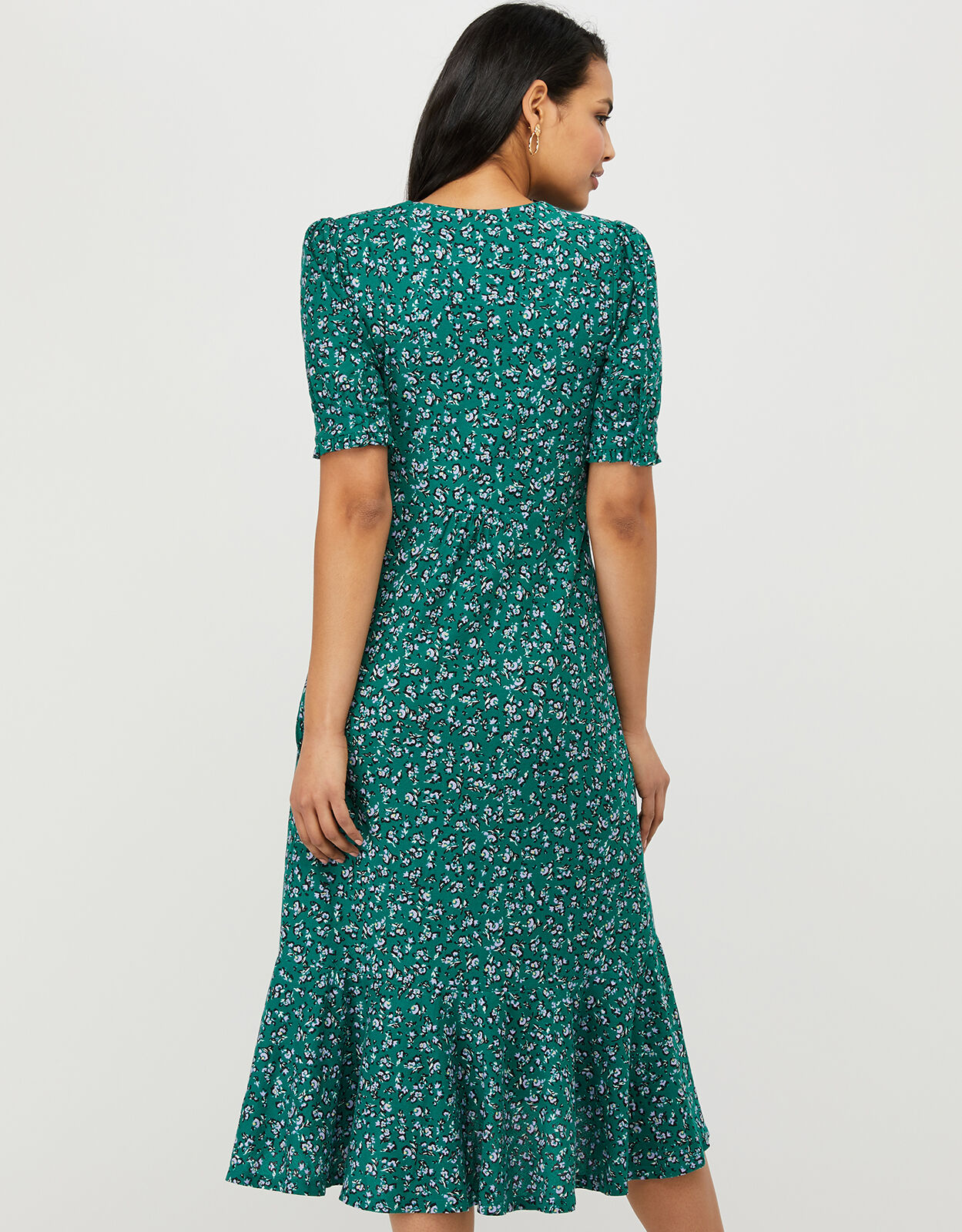 Monsoon ditsy best sale print dress