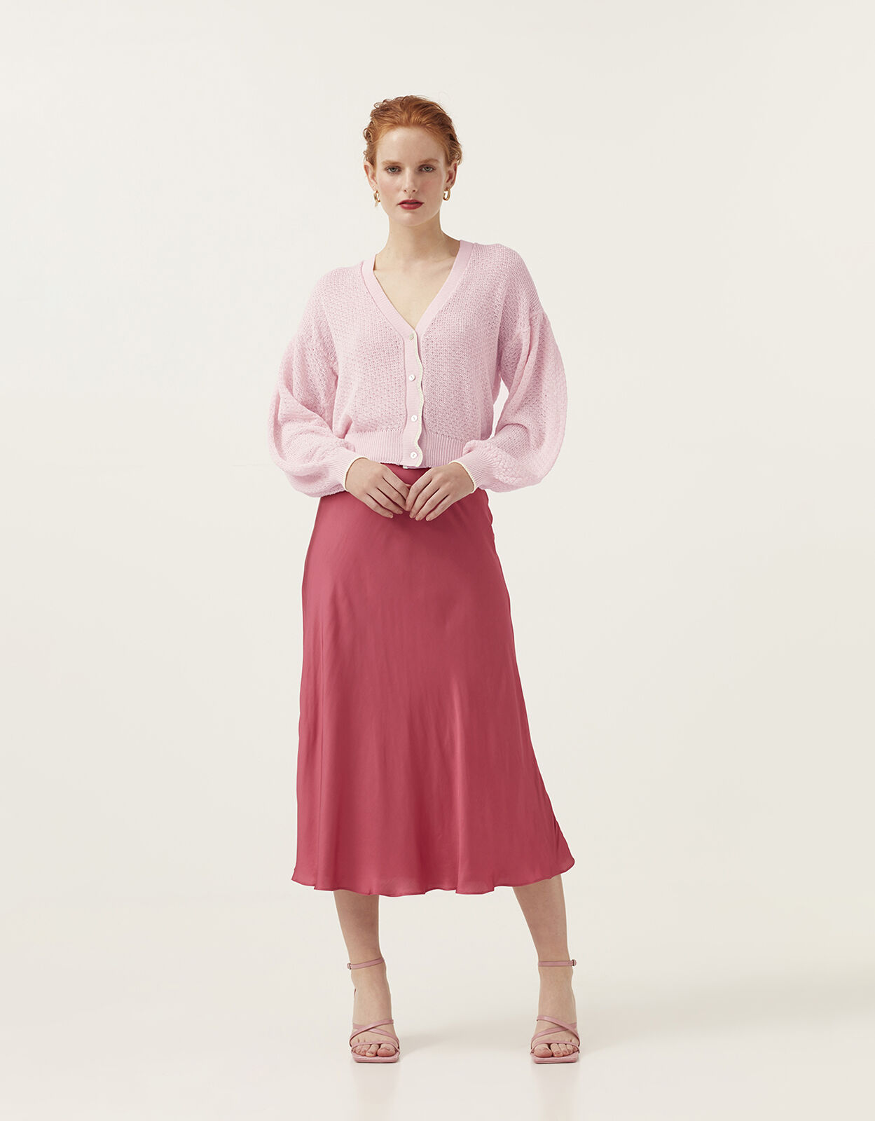 Silk bias cut outlet skirt uk