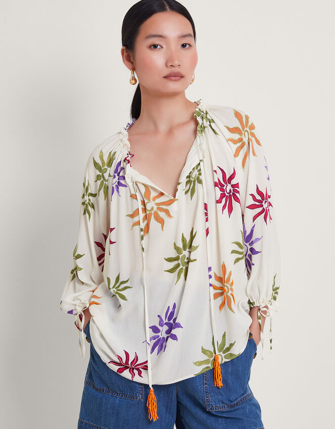 Summer Sun Top, Ivory (IVORY), large