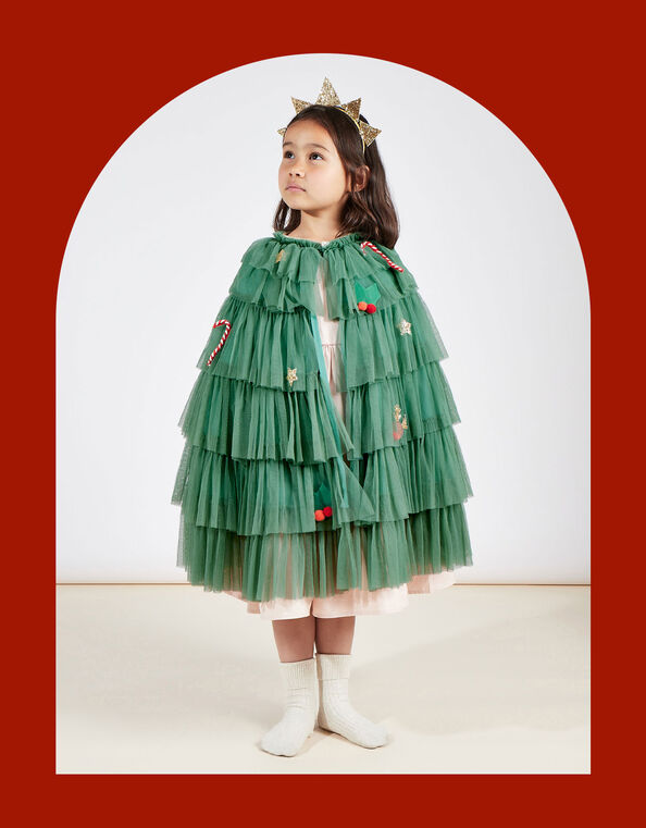 Meri Meri Christmas Tree Cape Costume, , large
