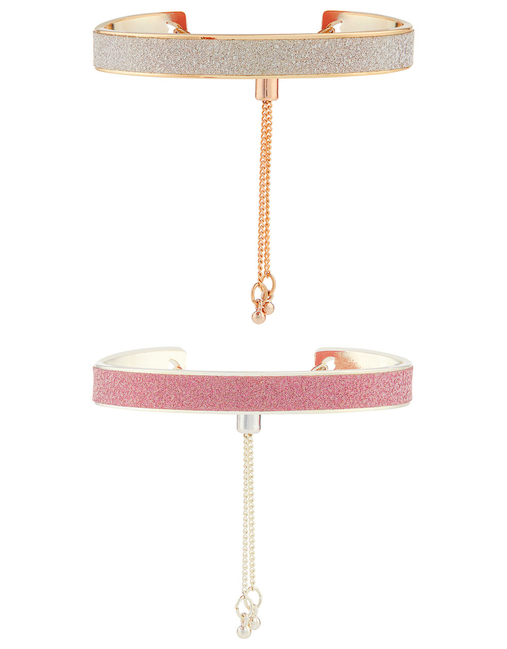 2 Sparkle Cuff Bracelets Girls' Jewellery Monsoon UK.